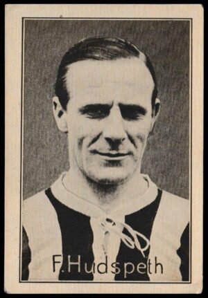 Amalgamated Press - 'English League Footer Captains' (1926) - F. Hudspeth (Newcastle Utd)