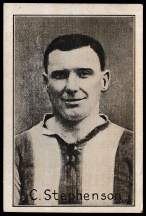 Amalgamated Press - 'English League Footer Captains' (1926) - C. Stephenson (Huddersfield)