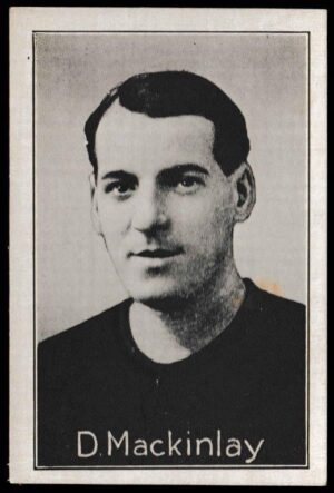 Amalgamated Press - 'English League Footer Captains' (1926) - D. Mackinlay (Liverpool)