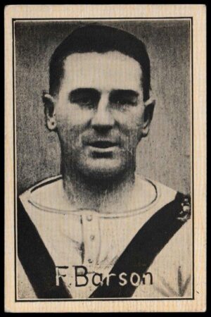 Amalgamated Press - 'English League Footer Captains' (1926) - F. Barson (Man Utd)
