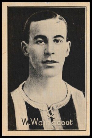 Amalgamated Press - 'English League Footer Captains' (1926) - W. Wainscott (Leeds Utd)
