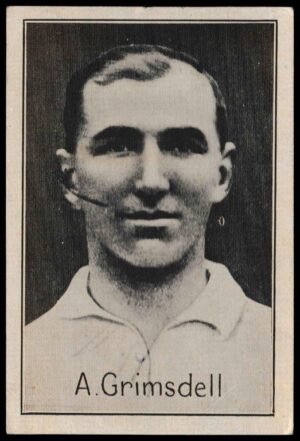 Amalgamated Press - 'English League Footer Captains' (1926) - A. Grimsdell (Spurs)
