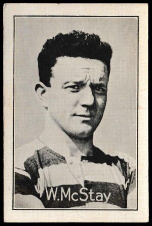 Amalgamated Press - 'Famous Footer Internationals' (1926) - W. McStay (Celtic)