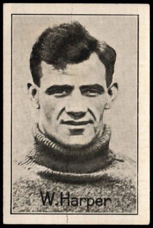 Amalgamated Press - 'Famous Footer Internationals' (1926) - W. Harper (Arsenal)