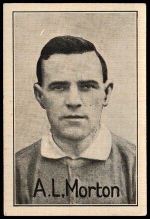 Amalgamated Press - 'Famous Footer Internationals' (1926) - A. Morton (Rangers)