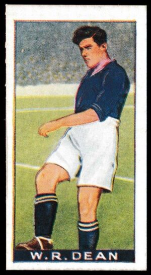 Amalgamated Press - 'Football Fame Series' (1936) - Dixie Dean (Everton) Amalgamated Press - 'Football Fame Series' (1936) - Dixie Dean (Everton)