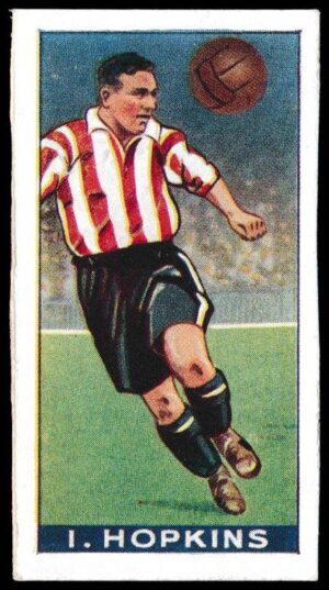 Amalgamated Press - 'Football Fame Series' (1936) - I. Hopkins (Brentford) Amalgamated Press - 'Football Fame Series' (1936) - I. Hopkins (Brentford)