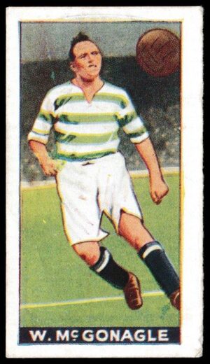 Amalgamated Press - 'Football Fame Series' (1936) - W. McGonagle (Celtic) Amalgamated Press - 'Football Fame Series' (1936) - W. McGonagle (Celtic)