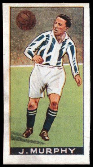 Amalgamated Press - 'Football Fame Series' (1936) - J. Murphy (West Brom) Amalgamated Press - 'Football Fame Series' (1936) - J. Murphy (West Brom)