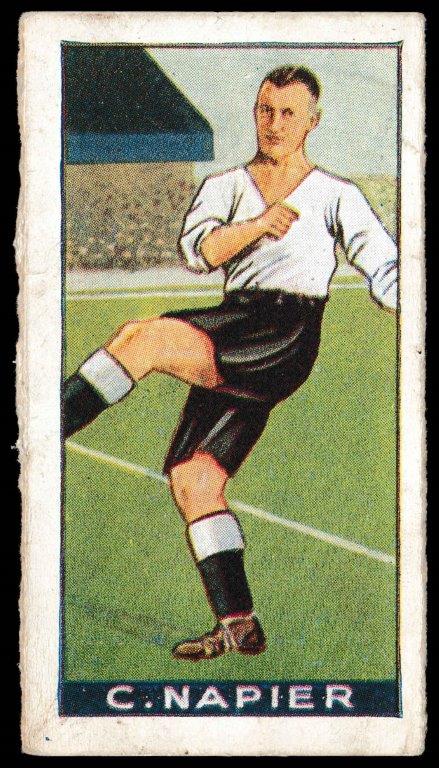 Amalgamated Press - 'Football Fame Series' (1936) - C. Napier (Derby County) Amalgamated Press - 'Football Fame Series' (1936) - C. Napier (Derby County)