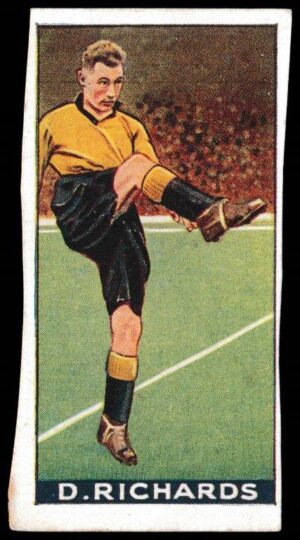 Amalgamated Press - 'Football Fame Series' (1936) - D. Richards (Wolves) Amalgamated Press - 'Football Fame Series' (1936) - D. Richards (Wolves)