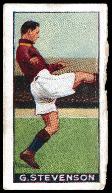 Amalgamated Press - 'Football Fame Series' (1936) - G. Stevenson (Motherwell) Amalgamated Press - 'Football Fame Series' (1936) - G. Stevenson (Motherwell)