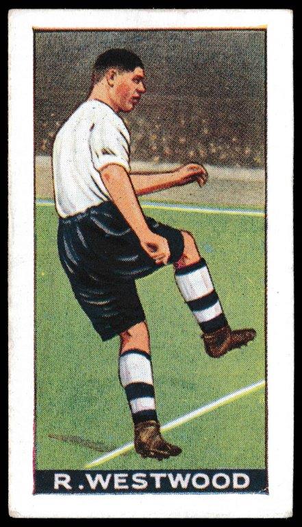 Amalgamated Press - 'Football Fame Series' (1936) - R. Westwood (Bolton Wanderers) Amalgamated Press - 'Football Fame Series' (1936) - R. Westwood (Bolton Wanderers)