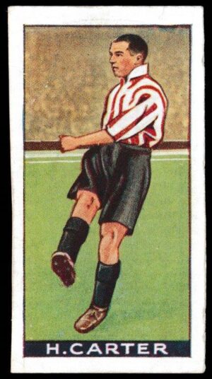 Amalgamated Press - 'Football Fame Series' (1936) - H. Carter (Sunderland)