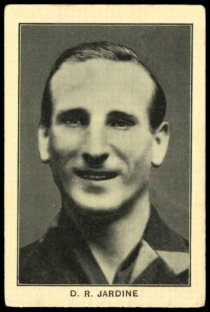 Amalgamated Press - 'Englands Test Match Cricketers #8 - D.R. Jardine (1928)