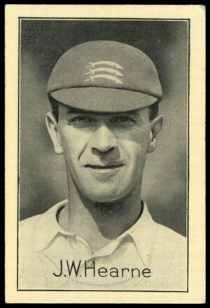 Amalgamated Press - 'Famous Test Match Cricketers #23 - J.W. Hearne (Middlesex) (1926)
