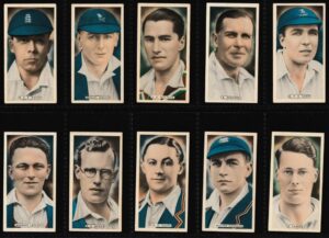 Ardath - 'Cricket Tennis & Golf Celebrities (Export)' (1935) - Complete Set
