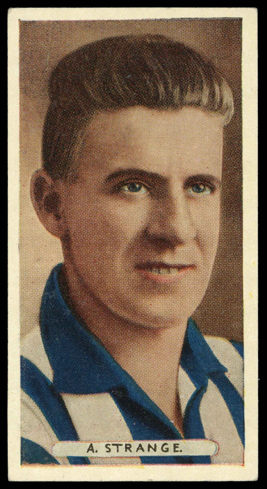 Ardath - 'Famous Footballers' (1934) - #2 - A. Strange (Sheffield Wednesday) Ardath - 'Famous Footballers' (1934) - #2 - A. Strange (Sheffield Wednesday)