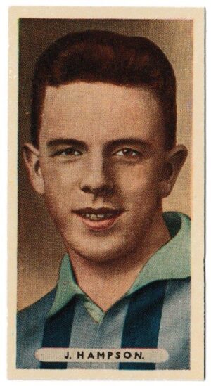 Ardath - 'Famous Footballers' (1934) - Card #14 - J. Hampson (Blackpool)