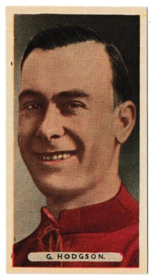 Ardath - 'Famous Footballers' (1934) - Card #15 - G. Hodgson (Liverpool)