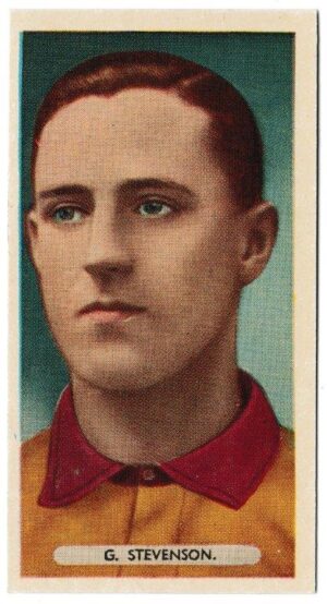 Ardath - 'Famous Footballers' (1934) - Card #16 - G. Stevenson (Mothrewell)