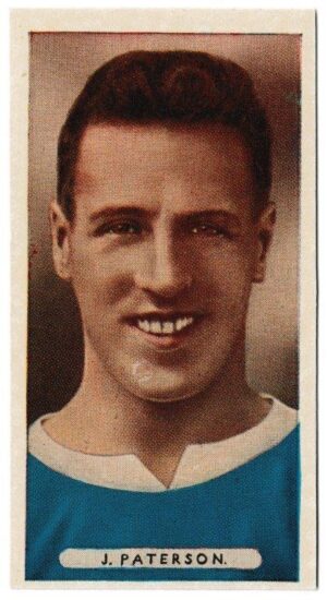 Ardath - 'Famous Footballers' (1934) - Card #21 - J. Patterson (Leicester City)