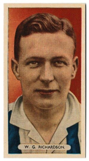 Ardath - 'Famous Footballers' (1934) - Card #37 - W.G. Richardson (West Bromwich Albion)