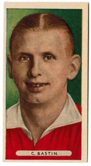 Ardath - 'Famous Footballers' (1934) - Card #47 - C. Bastin (Arsenal)