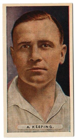 Ardath - 'Famous Footballers' (1934) - Card #48 - A.E. Keeping (Fulham)