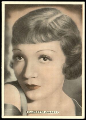 Ardath - 'Film Stage & Radio Stars (L)' - Claudette Colbert (1935)