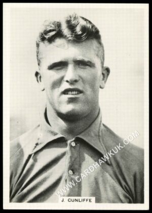 Ardath - 'Photocards Group C - Lancashire Personalities' (1937) - J. Cunliffe (Everton)