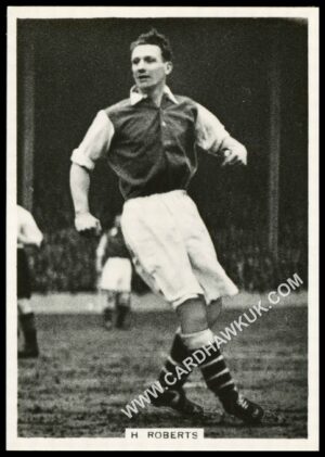 Ardath - 'Photocards Group D - Sports & Misc' (1937) - H. Roberts (Arsenal) Ardath - 'Photocards Group D - Sports & Misc' (1937) - H. Roberts (Arsenal)