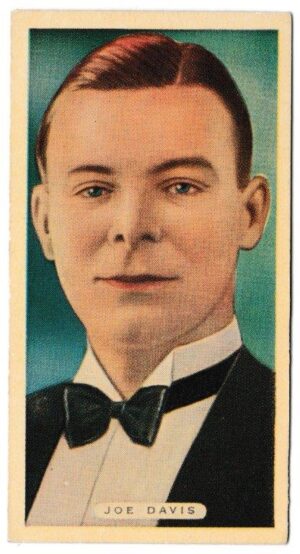 Ardath - 'Sports Champions' (1935) - Joe Davis (Billiards) Ardath - 'Sports Champions' (1935) - Joe Davis (Billiards)