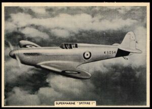 Ardath - 'Speed - Land Sea & Air (L)' - Supermarine Spitfire 1