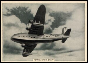 Ardath - 'Speed - Land Sea & Air (L)' - Empire Flying Boat