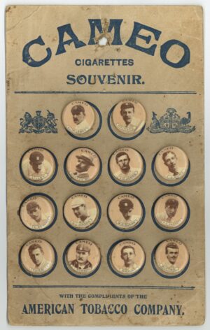 A.T.C. - 'English Cricketers Touring Team 1901 Button Badges' Complete Set