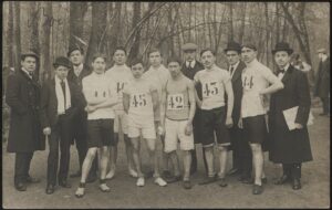 Real Photo - 'Mens Athletics team France' (c1910s) - Unused Postcard