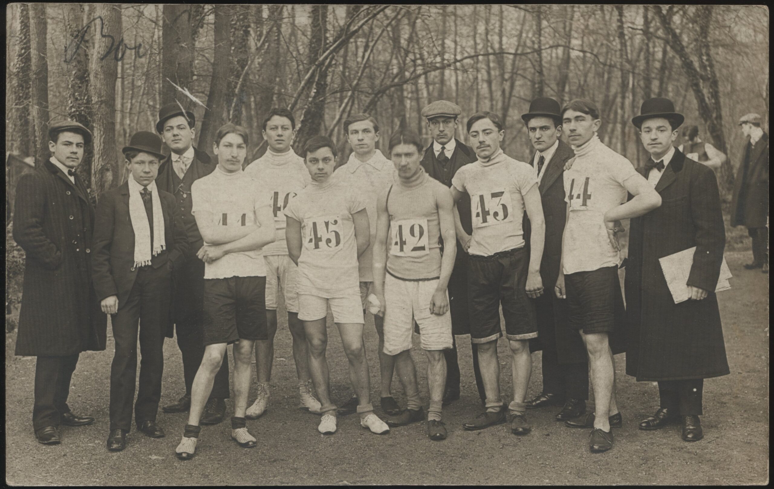 Real Photo - 'Mens Athletics team France' (c1910s) - Unused Postcard Real Photo - 'Mens Athletics team France' (c1910s) - Unused Postcard