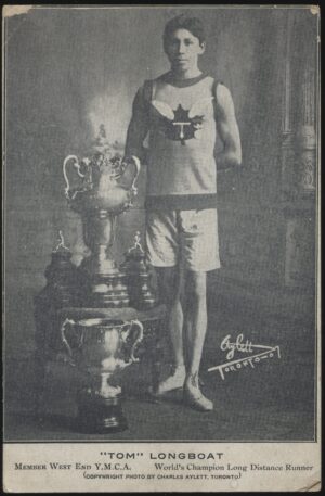 Aylett - 'Tom Longboat World Champion Long Distance Runner' () - Used Postcard