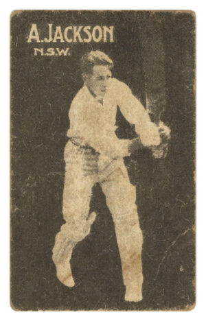 Australian Licorice - 'Australian Cricketers (1930)' (1930) - A. Jackson