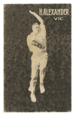 Australian Licorice - 'Australian Cricketers (1930)' (1930) - H. Alexander