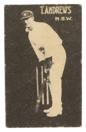 Australian Licorice - 'Australian Cricketers (1930)' (1930) - T. Andrews
