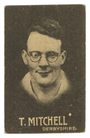Australian Licorice - 'English Cricketers (1932/33)' (1932) - T.Mitchell (Derbyshire)