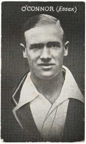 Australian Licorice - 'English Cricketers (Blue Back)' (1928) - O'Connor (Essex) Australian Licorice - 'English Cricketers (Blue Back)' (1928) - O'Connor (Essex)
