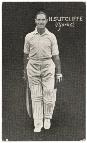 Australian Licorice - 'English Cricketers (Blue Back)' (1928) - H. Sutcliffe (Yorkshire) Australian Licorice - 'English Cricketers (Blue Back)' (1928) - H. Sutcliffe (Yorkshire)