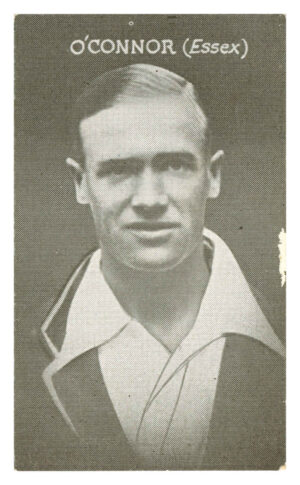 Australian Licorice - 'English Cricketers (Blue Back)' (1928) - O'Connor (Essex) Australian Licorice - 'English Cricketers (Blue Back)' (1928) - O'Connor (Essex)