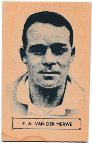 Australian Licorice - 'South African Cricketers' (1931) - E.A. Van Der Merwe
