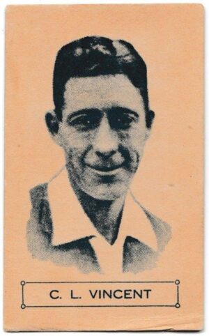 Australian Licorice - 'South African Cricketers' (1931) - C.L. Vincent