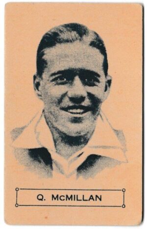 Australian Licorice - 'South African Cricketers' (1931) - Q. McMillan