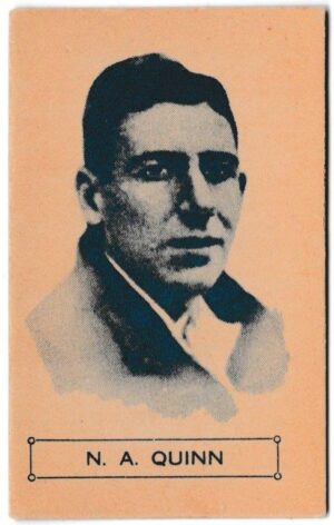 Australian Licorice - 'South African Cricketers' (1931) - N.A. Quinn